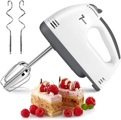 LOOMLIT Hand Mixer 260W 7-Speed Electric Kitchen Mixer Best Deal