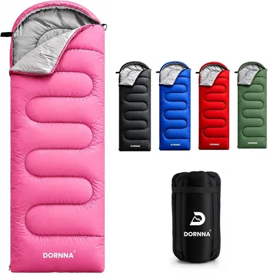 DORNNA Sleeping Bag - 4 Seasons Ultralight Camping