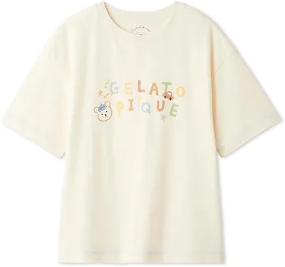 Gelato Pique Women's Drawing Bear T-Shirt