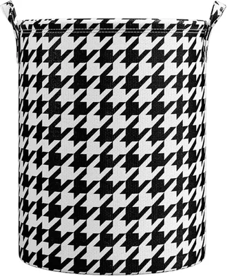 Waterproof Laundry Basket, 43cm H x 35cm D Collapsible Fabric Hamper | Best Deal
