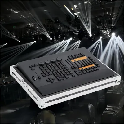 DMX512 コントローラー、MA2 コマンドウィング 互換モデル DJ パーティー照明コント 舞台照明 側翼 フェーダーウィング 最大2096パラメータ 対応 USB接続 軽量 プロジェクション イベント照明、編集用 舞台公演 ライブ配信スタジオ