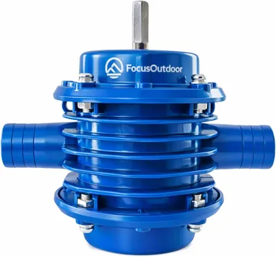 FocusOutdoor Portable Electric Drill Water Pump | 50L/min Compact Self-Priming Transfer for Camping