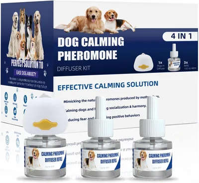 Dog Calming Diffuser Plug In Kit 3 Refills Best Deal