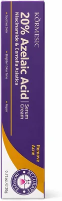 Kormesic 20% Azelaic Acid Serum Cream, 20g - Best Deal