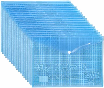 20PCS A4 Clear Document Sleeves - Waterproof Protectors
