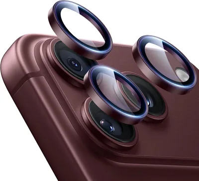ESR iPhone 18 Pro Max Camera Lens Protector Burgundy