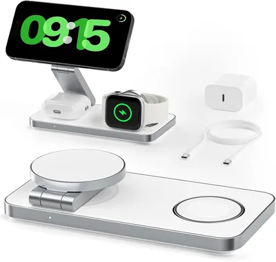 3 in 1 Wireless Charger Stand - 8% Off