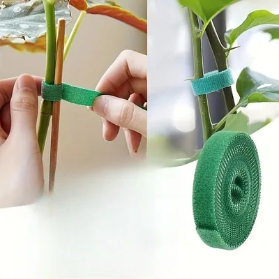 Reusable Garden Plant Ties - Adjustable Fabric Support