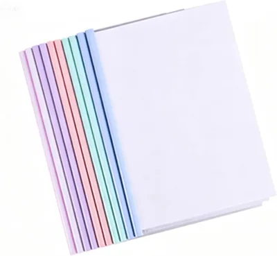 A4 Size Sliding Bar Folder Report Covers, 10pcs Plastic File Folder