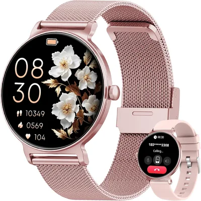 Smart Watch Women AMOLED Bluetooth Calling