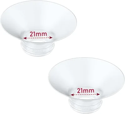 SKEIDO 2Pcs Flange Insert Replacement, Soft Silicone for Momcozy Wearables