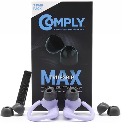 Comply TW-400-C Memory Foam Earbud Tips - Ultimate Comfort for Powerbeats Pro 2 & More, Best Deal