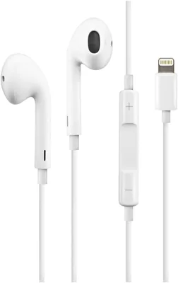 Lightning Wired Earphones for iPhone - Noise Cancellation, Best Deal