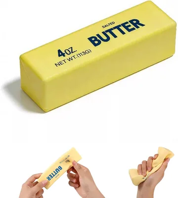 Butter Squeeze Toy Slow Rising PU Butter Stick Stress