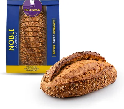 Noble Multigrain Sourdough Bread, 400g - Best Deal