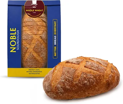 Noble Whole Wheat Sourdough Bread 400g - Save 14% Off