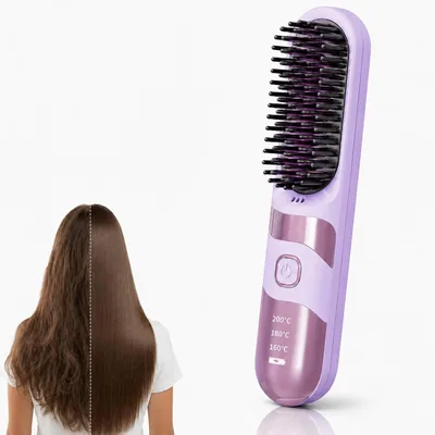 Cordless Hair Straightener Brush Best Deal