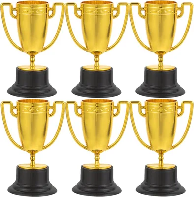Trofea Rumayee 6 sztuk - Mini Złote Pucharki