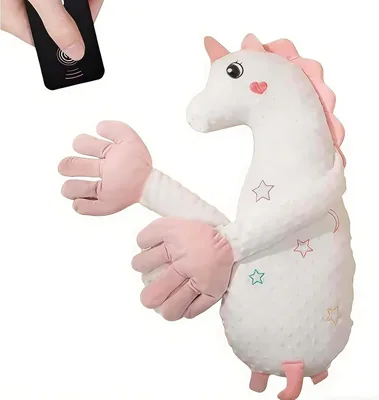 Baby Soothing Toy - Automatic Patting Palm, Interactive Doll with Adjustable Simulation Levels