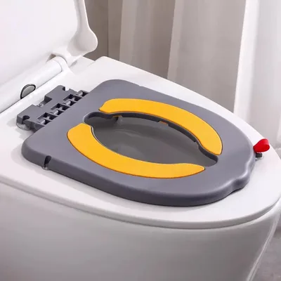 子供用補助トイレシート（吸盤タイプ） - 練習・トレーニング用 ポータブル 少年少女向け