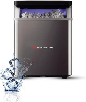 MEBASHI ME-ICE1500 Ice Maker 15kg/24H Fast Production, Auto Cleaning