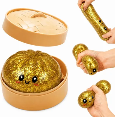 Glitter Dumpling Squishy - Best Deal