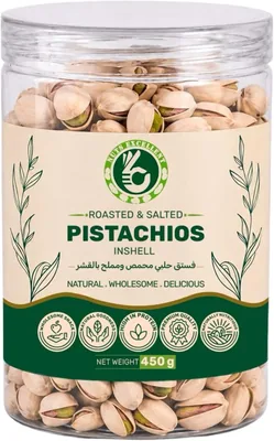Roasted & Salted Pistachios in Shell, 450g