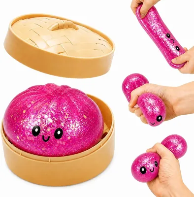 Glitter Dumpling Squishy - Best Deal