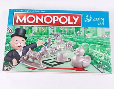 Zain Classic Monopoly Board Game - Property Trading Fun