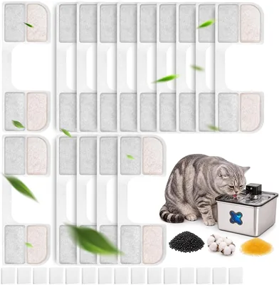 Feelneedy FN-W17 Cat Fountain Filter 15 Packs - Best Deal
