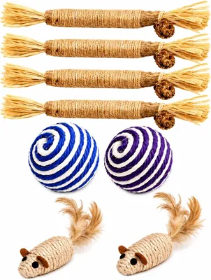 Juguetes SC2 para Gatos, Paquete Natural con Matatabi e Interactivo Catnip - 67% De Descuento