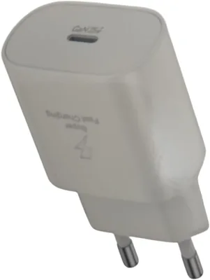 25W USB-C Fast Charger Adapter, Type-C Power Charger White