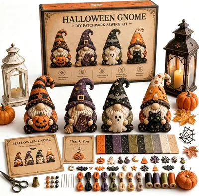 Cozy Gnome DIY Patchwork Kit Best Deal