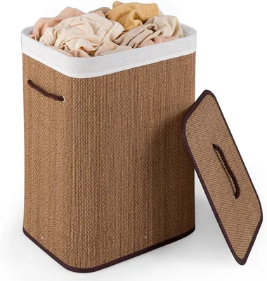 Giantex Bamboo Laundry Hamper 72L Best Deal