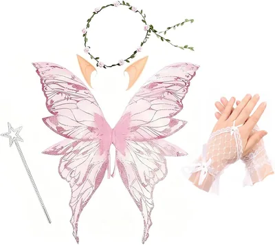 Lightweight Fairy Wings Costume Set Best Deal