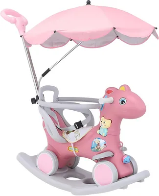 Miss Tiara Baby Rocking Horse & Ride-On Bike
