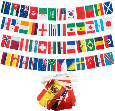 HOMAVEL World Flag Bunting - Best Deal