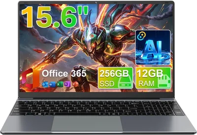 drkako 15.6" FHD IPS Student Laptop