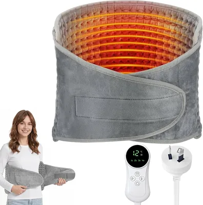 Heating Pad for Back Pain Relief 12H Timer 30x125cm
