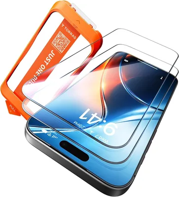 TORRAS iPhone 18 Pro用 耐衝撃ガラスフィルム