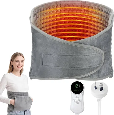 ZITOGLOW Electric Heating Pad - 12 Levels, 4 Timer Auto Off
