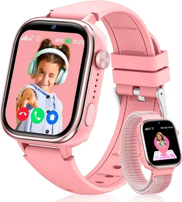 Reloj Inteligente para Niños con Llamadas de Video, GPS y Modo Escolar