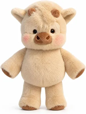 YIWUPOE Peluche Vaquita Corredora, Juguete de Peluche Suave de 45 cm a 60 cm, Muñeco Antiestrés para Niños Niñas