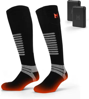 PEKWZIZ Heated Socks Men Women 6000mAh Batteries Best Deal