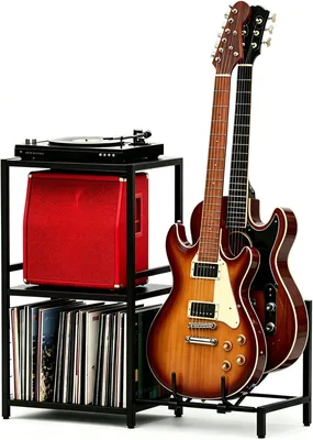 Guitar Stand & Record Player Stand - Best Deal