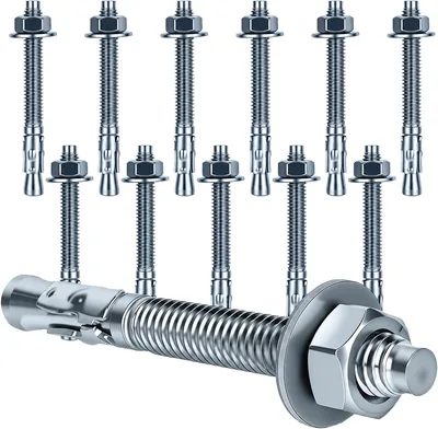 Boltmax Pack 12 M8 x 80mm Heavy Duty Anker Galvanisiert