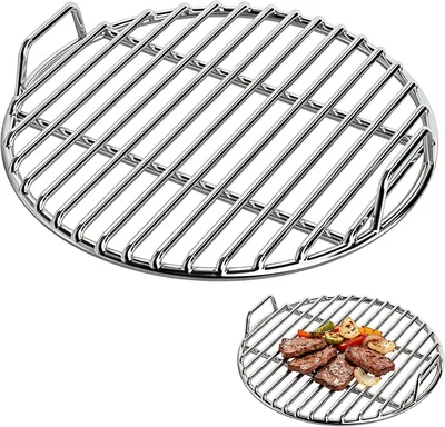 304 Stainless Steel Grillgrate Rund, Olika storlekar för Ballgrill - Extra Starkt Grillersat utan rust, Dishwasher Safe