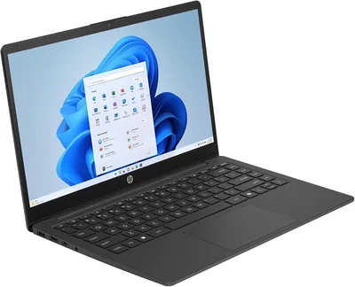 HP 14 Black Laptop Bundle Best Deal