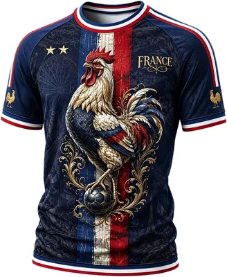 Maillot de football France 2026 - Homme à manches courtes - Supporter