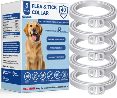 tenerolike Flea Tick Collar 5 Pack